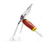Voir la diapositive 2 : Outils Wolf Serfouette MULTI-STAR 7 cm - 2 dents + langue - sans manche