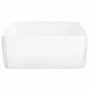 Voir la diapositive 5 : VIDAXL Lavabo blanc 48x37x13 cm ceramique rectangle