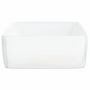 Voir la diapositive 5 : VIDAXL Lavabo blanc 48x37x13 cm ceramique rectangle