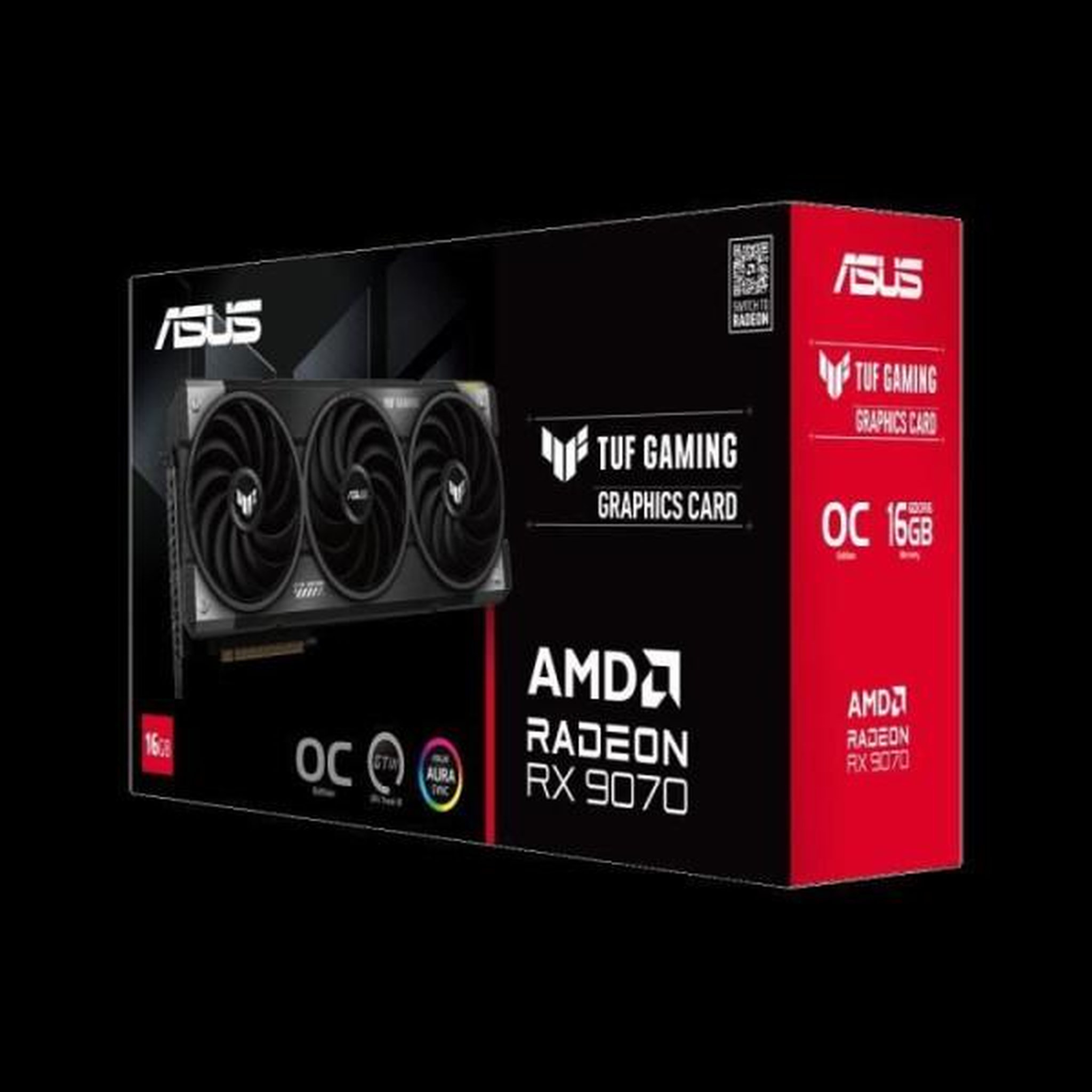 ASUS Carte graphique - asus - tuf-rx9070-o16g-gaming