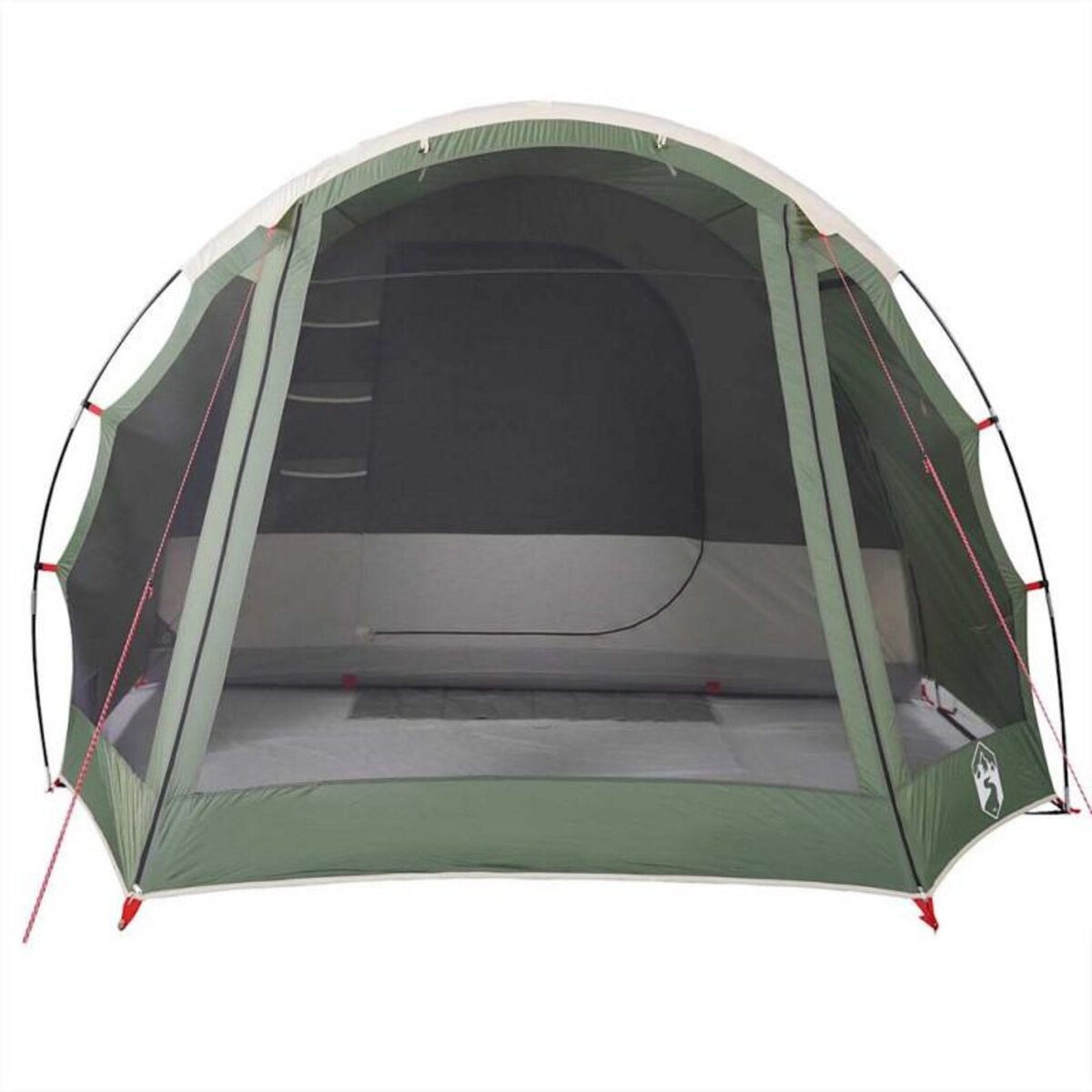 VIDAXL Tente familiale 6 personnes vert imperméable