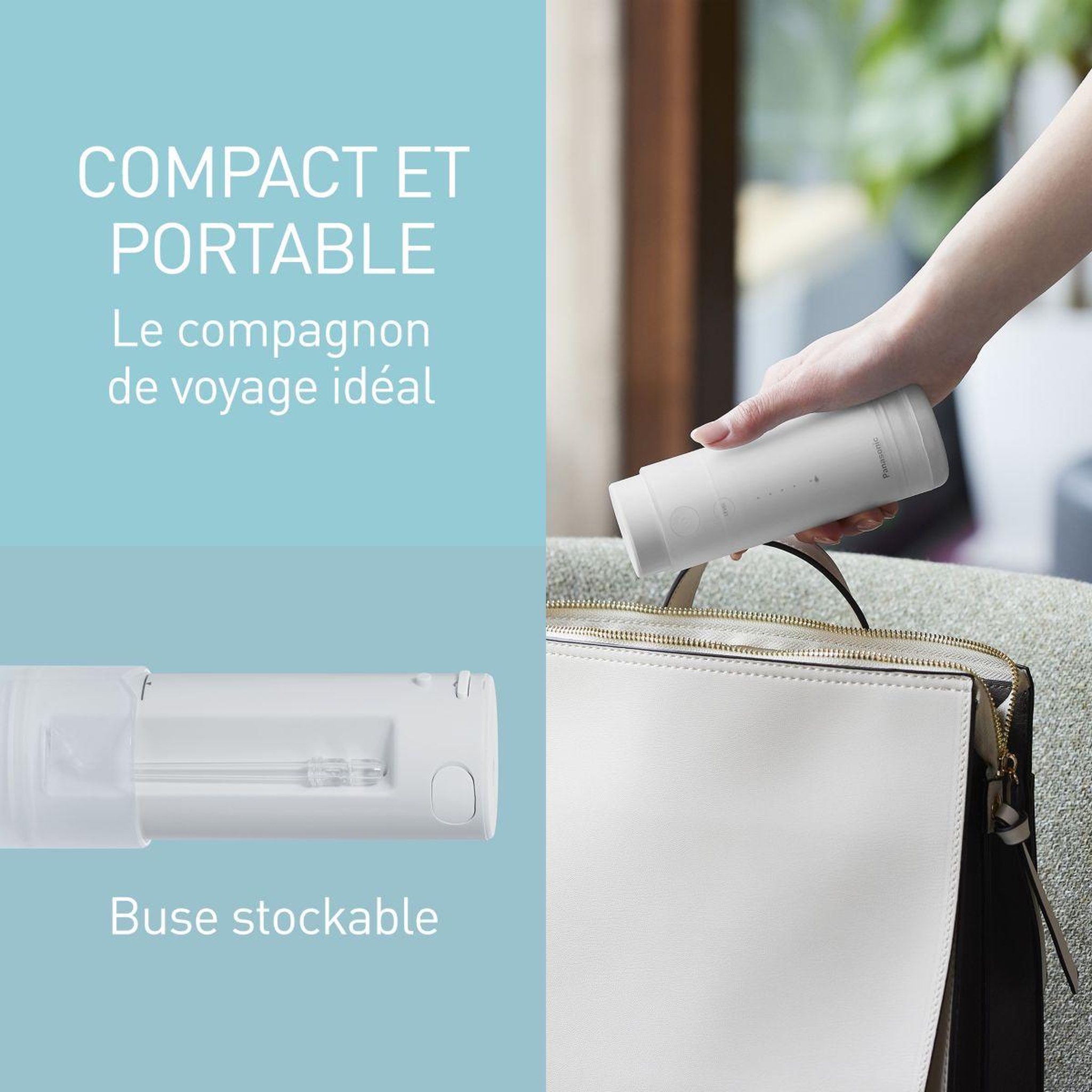 Voir la diapositive 4 : PANASONIC Hydropulseur rétractable à technologie u EW-DJ4B-W503