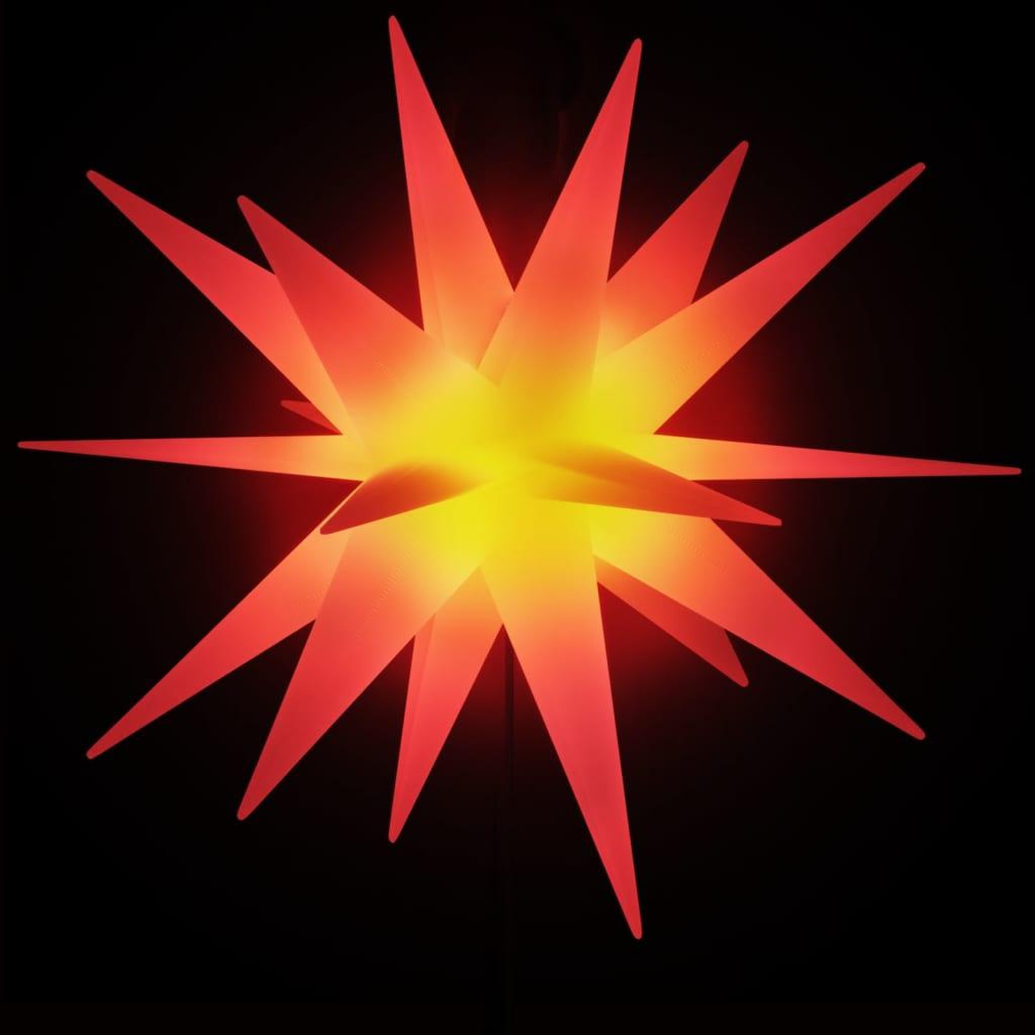 Voir la diapositive 3 : VIDAXL Lumiere de Noël avec piquet LED pliable rouge 57 cm