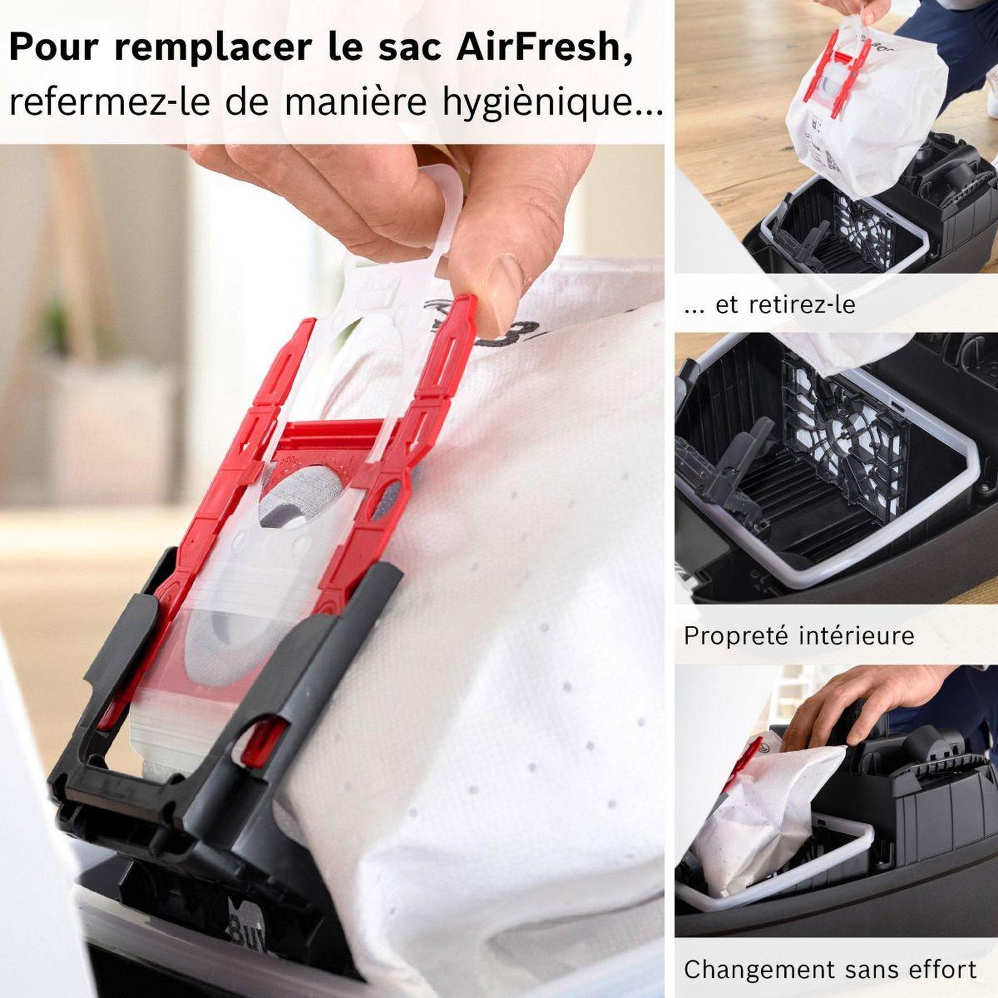 Voir la diapositive 3 : BOSCH Aspirateur avec sac bgl41hyg3h