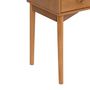 Voir la diapositive 4 : ATMOSPHERA Coiffeuse en Bois 4 Tiroirs  Charlie  126cm Marron