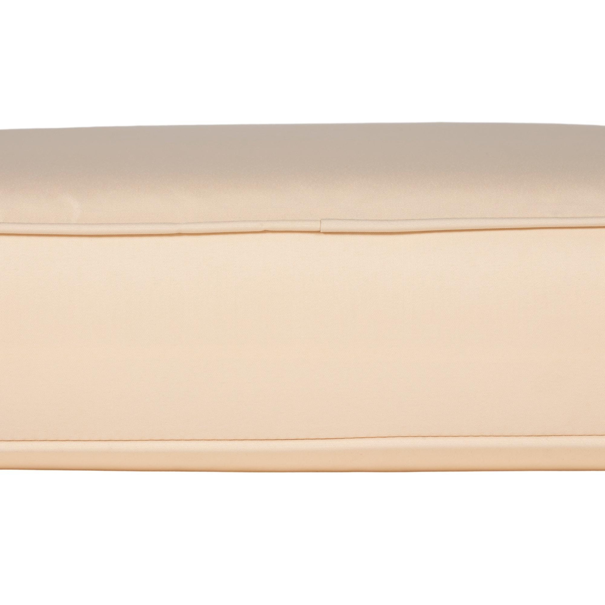 Voir la diapositive 6 : OUTSUNNY Lot de 2 coussins matelas assise dossier pour chaise de jardin fauteuil polyester beige