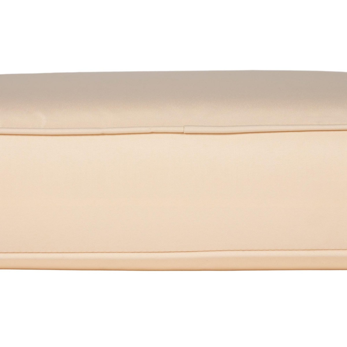 OUTSUNNY Lot de 2 coussins matelas assise dossier pour chaise de jardin fauteuil polyester beige