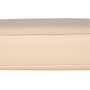 Voir la diapositive 6 : OUTSUNNY Lot de 2 coussins matelas assise dossier pour chaise de jardin fauteuil polyester beige