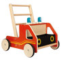 Voir la diapositive 1 : SMALLFOOT Chariot de marche Pompiers en bois
