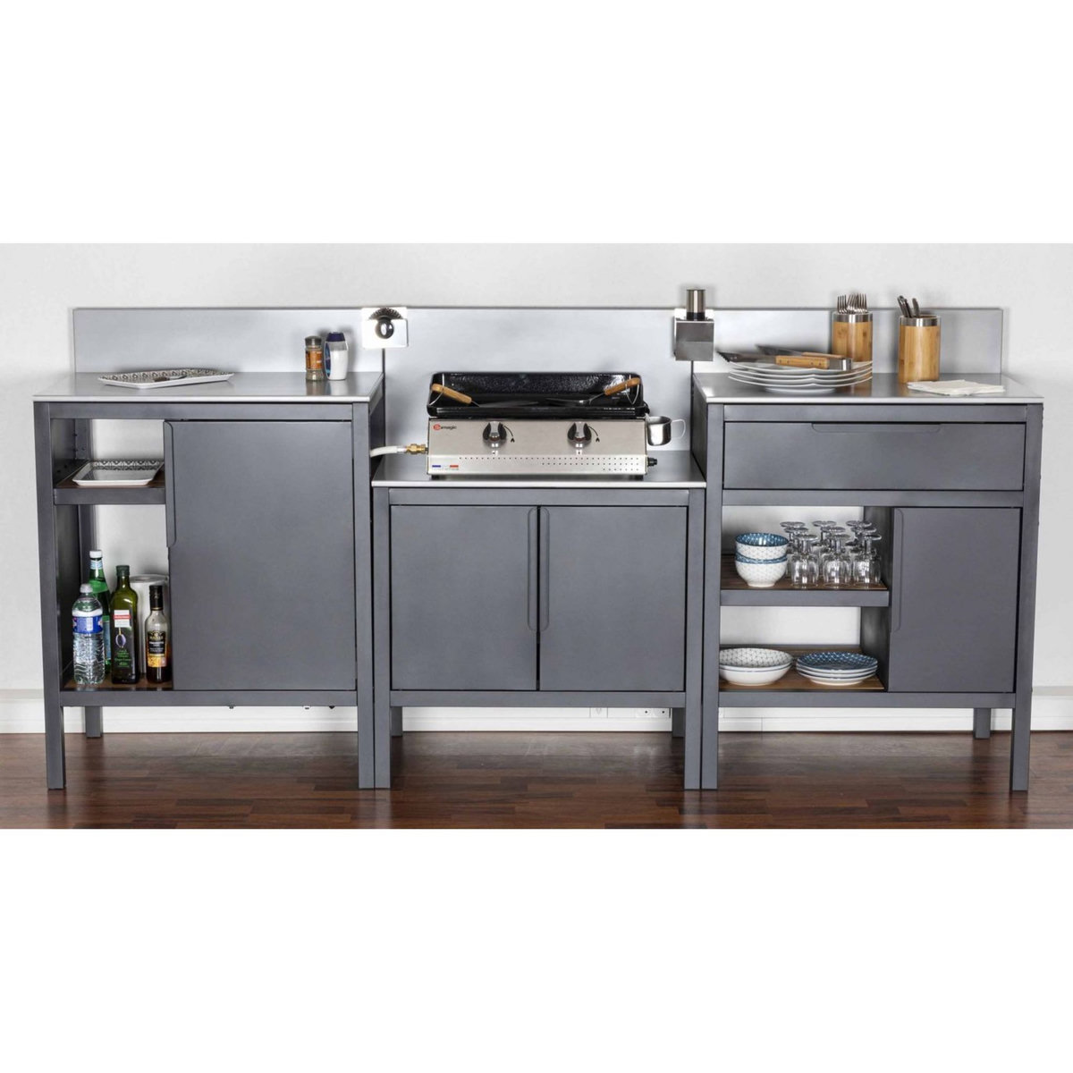 Somagic Ensemble de cuisine extérieure