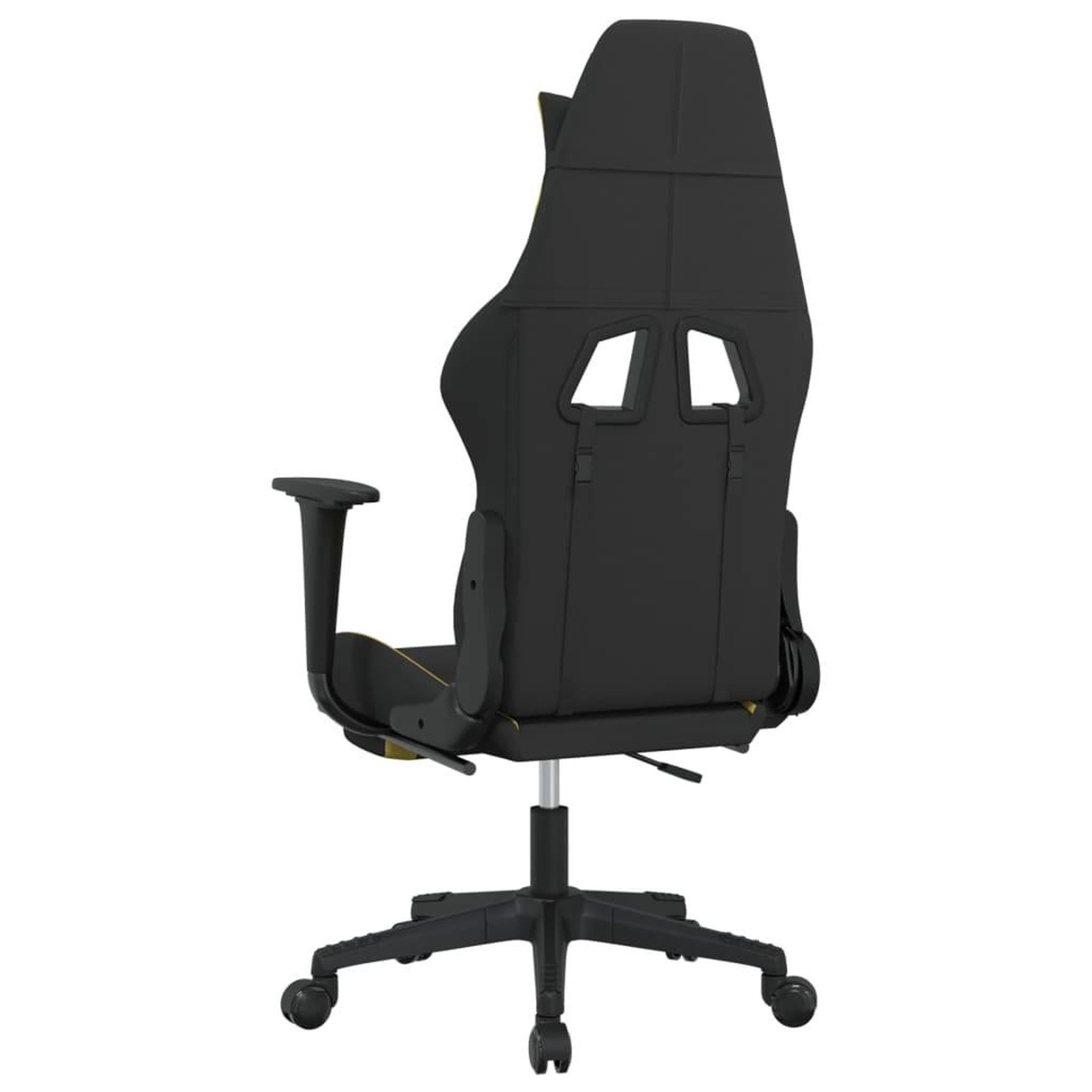 Voir la diapositive 5 : VIDAXL Chaise de jeu de massage avec repose-pied Noir et vert clair
