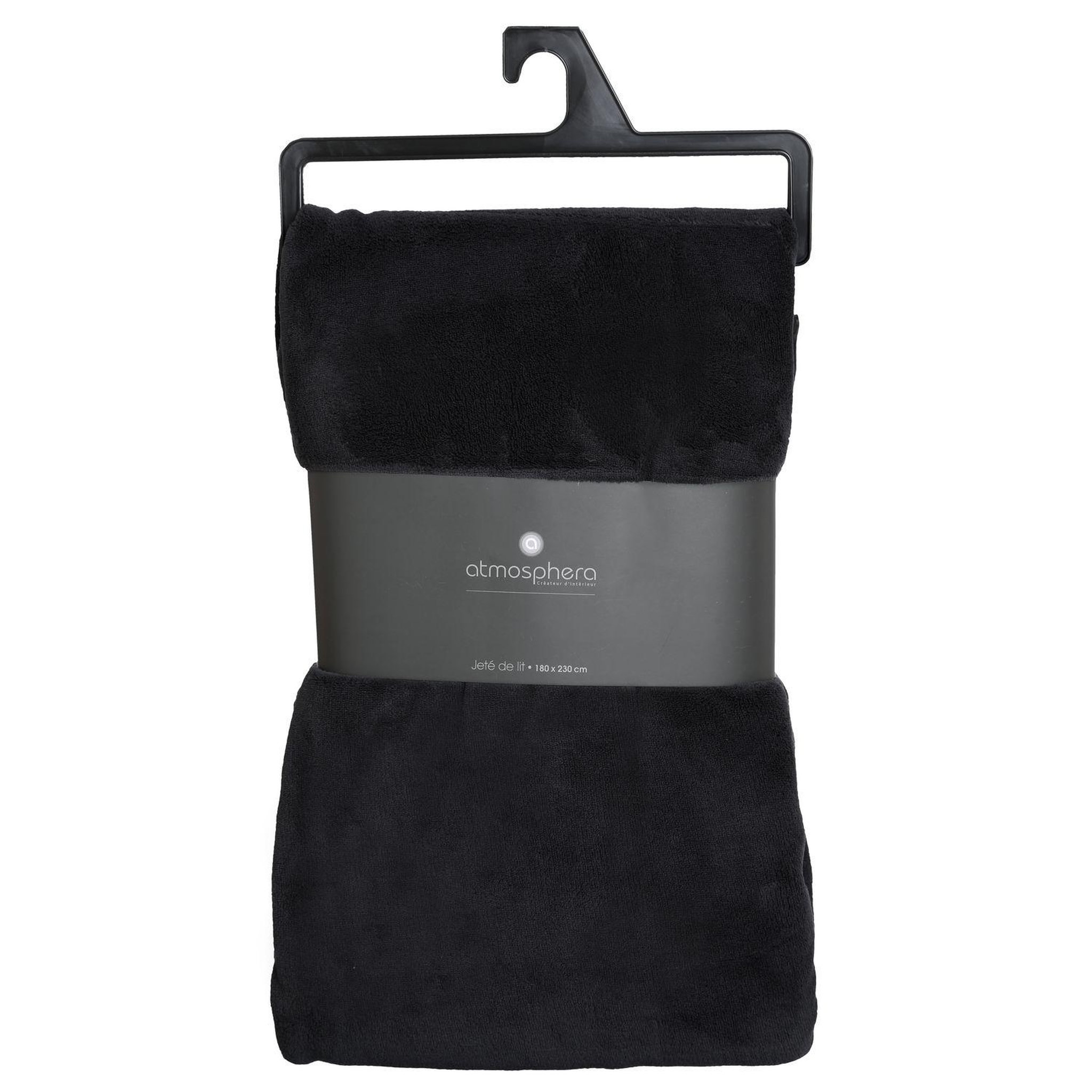 Voir la diapositive 2 : ATMOSPHERA Plaid en Microfibre uni