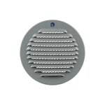 RENSON Grille ronde 435R 100mm aluminium gris RENSON 4352004