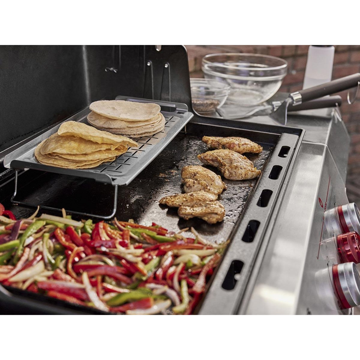 Weber Plancha pour barbecue grand format pour genesis 3 bruleurs