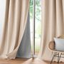 Voir la diapositive 3 : Paris Prix Rideau Occultant Thermique  Coverline  140x260cm Beige