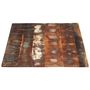 Voir la diapositive 3 : VIDAXL Dessus de table rectangulaire 60x140 cm 15-16 mm Bois recupere