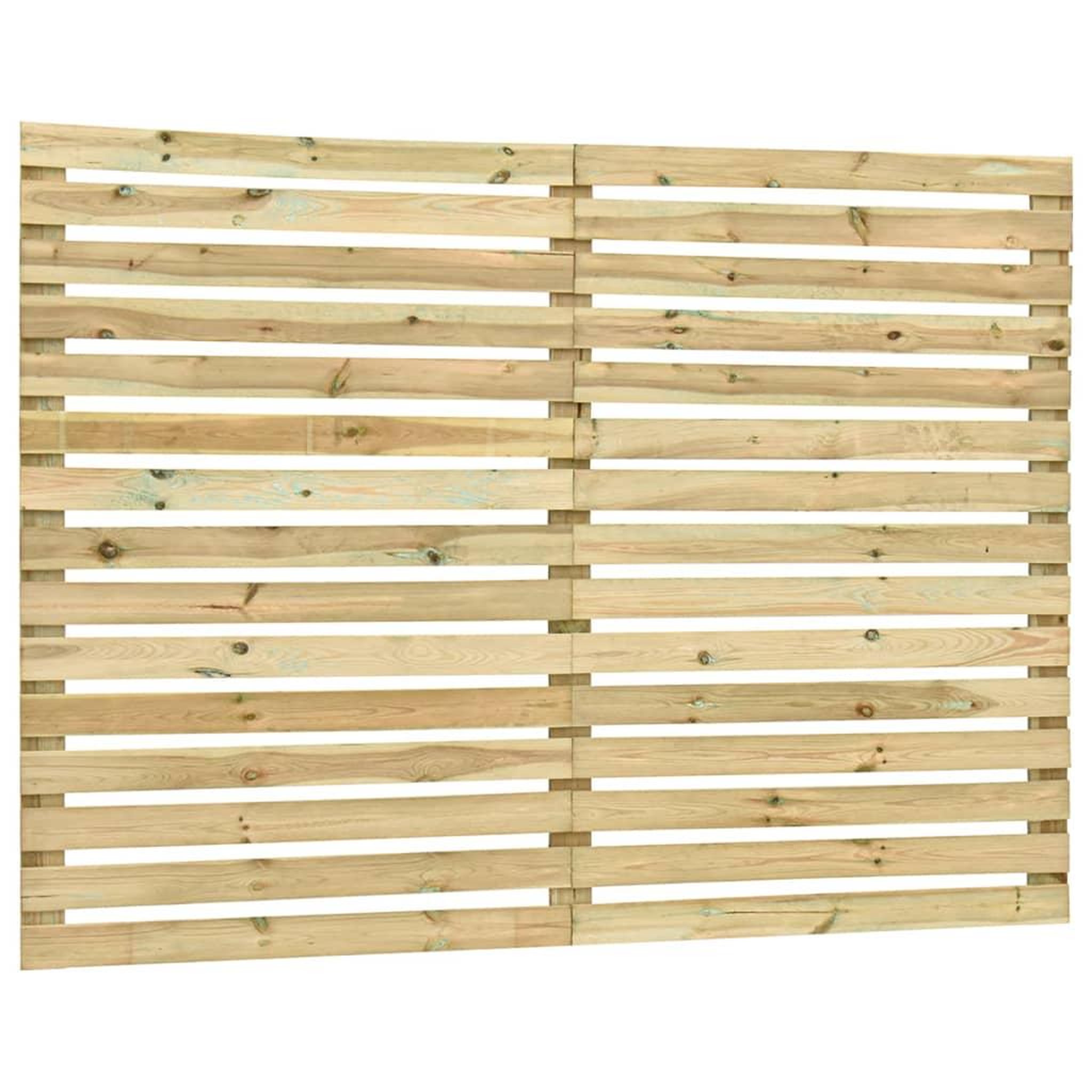 Voir la diapositive 2 : VIDAXL Panneau de cloture de jardin Bois de pin impregne 180 x 180 cm