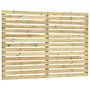 Voir la diapositive 2 : VIDAXL Panneau de cloture de jardin Bois de pin impregne 180 x 180 cm