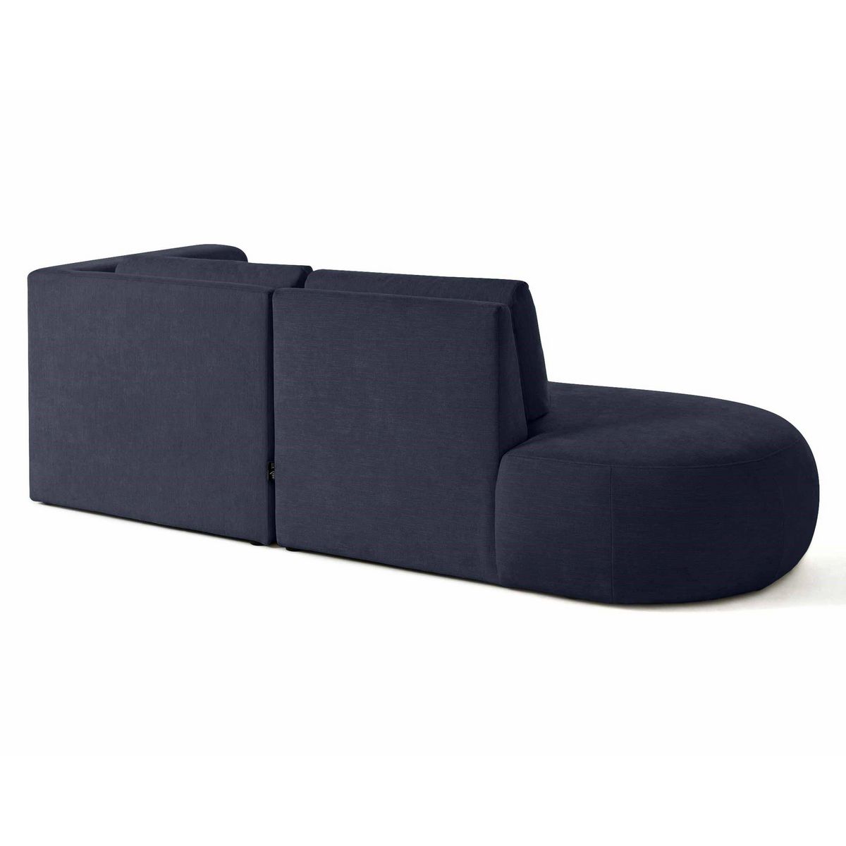 LISA DESIGN Santorini - canapé modulable d'angle droit - 4 places - en tissu texturé