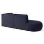 Voir la diapositive 4 : LISA DESIGN Santorini - canapé modulable d'angle droit - 4 places - en tissu texturé