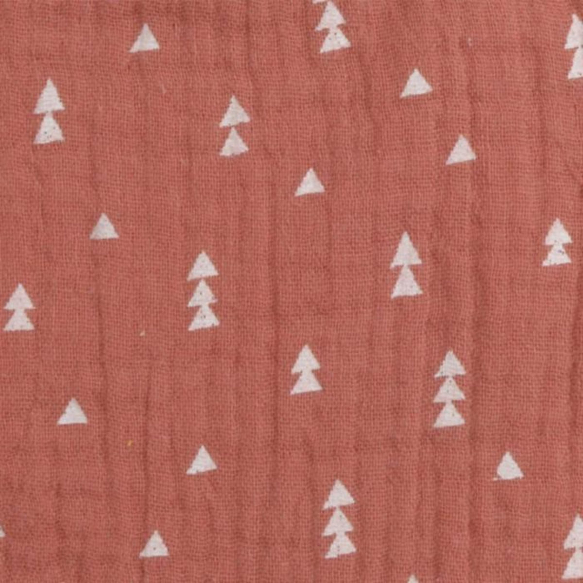 Paris Prix Lot de 2 Bavoirs Bébé  Bandana  41cm Terracotta