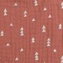 Voir la diapositive 2 : Paris Prix Lot de 2 Bavoirs Bébé  Bandana  41cm Terracotta