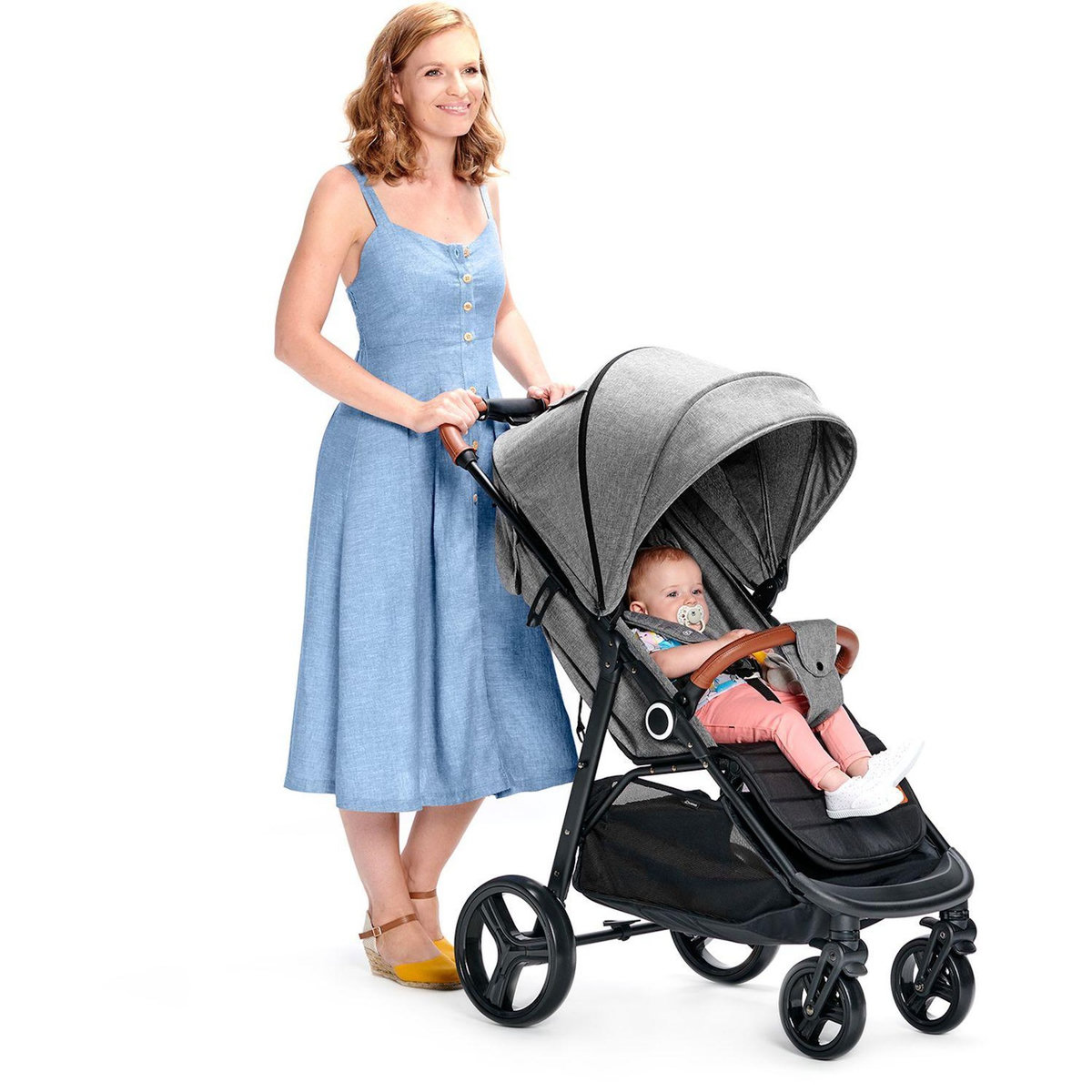 KINDERKRAFT Poussette grande pratique et confortable