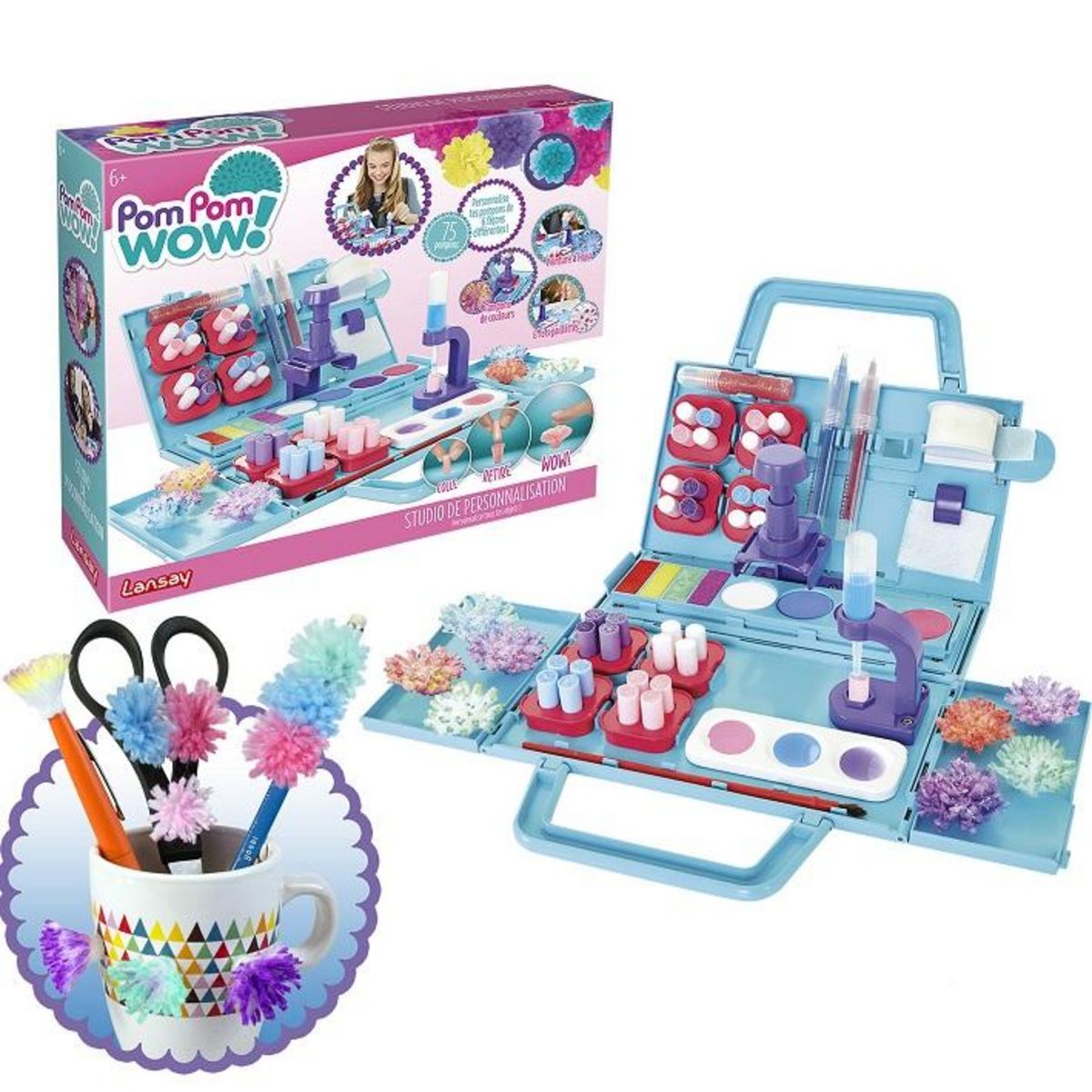 LANSAY Pom pom wow - studio de personnalisation 