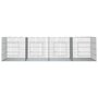 Voir la diapositive 3 : VIDAXL Cage a lapin 4 panneaux 217x79x54 cm Fer galvanise