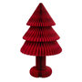 Voir la diapositive 1 : Paris Prix Sapin de Noël en Papier  Pliable  100cm Rouge