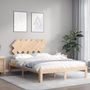 Voir la diapositive 3 : VIDAXL Cadre de lit sans matelas 120x200 cm bois de pin massif
