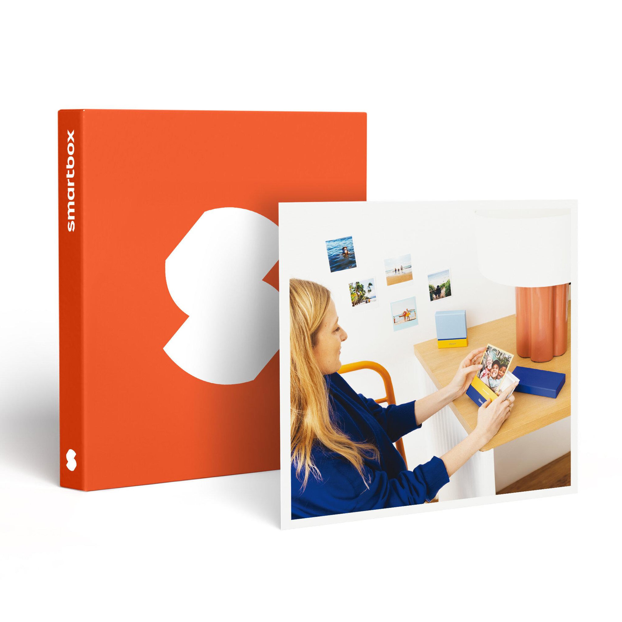 Smartbox Coffret cheerz box classique 25 tirages photo - coffret cadeau sport & aventure