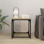 Voir la diapositive 3 : VIDAXL Table d'appoint Chene sonoma 40x40x40 cm Bois d'ingenierie