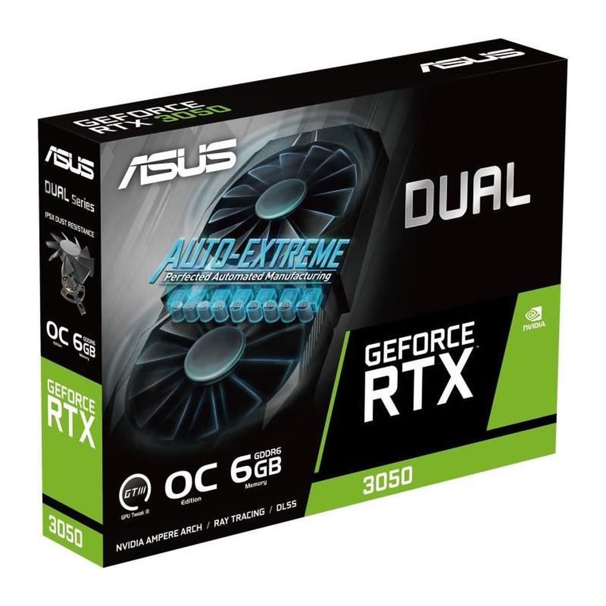 Voir la diapositive 4 : ASUS ASUS - Carte graphique - GeForce RTX 3050 OC Edition 6GB GDDR6