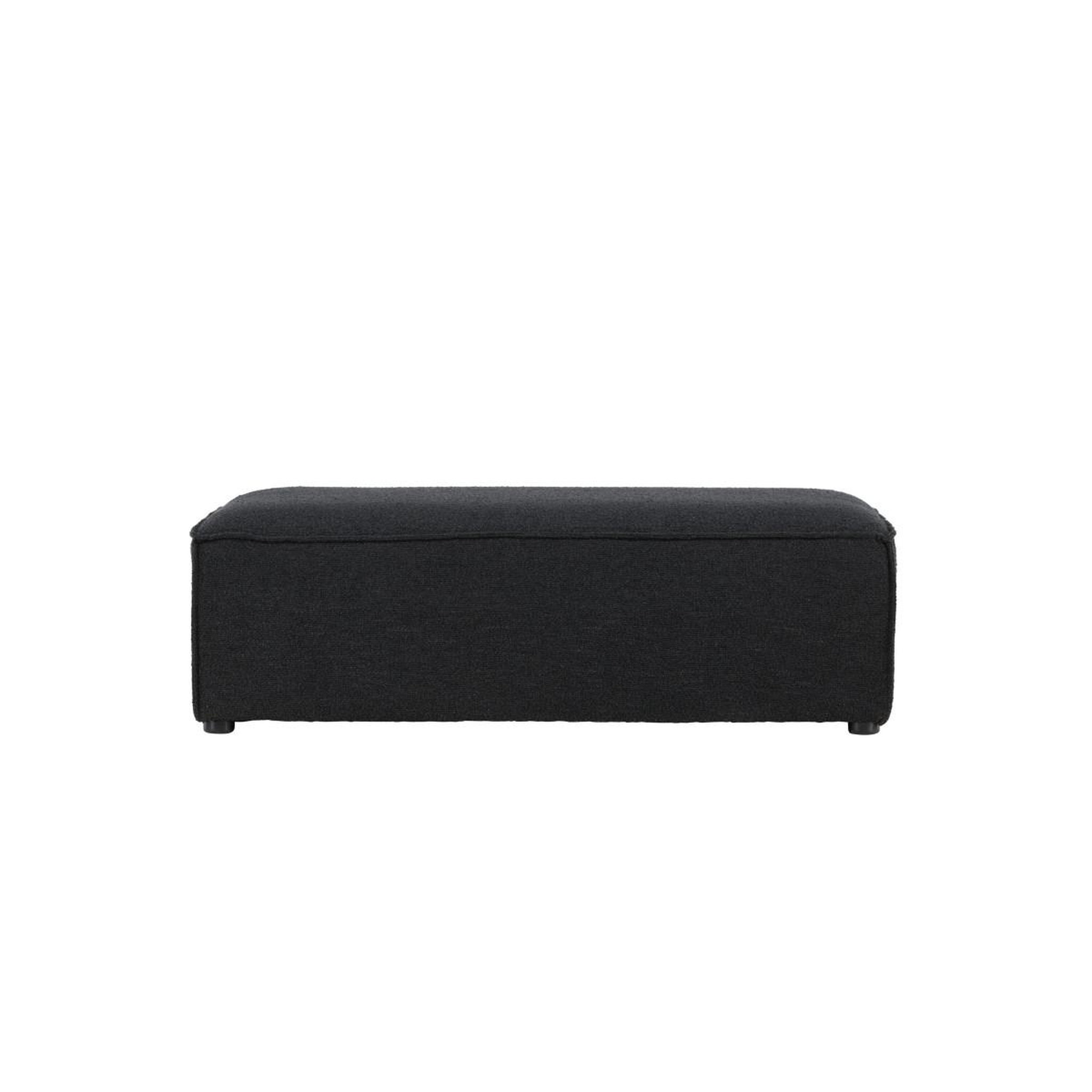 Voir la diapositive 2 : Paris Prix Pouf design bouclé  gillholmen  112cm noir
