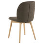 Voir la diapositive 5 : TOILINUX Lot de 2 chaises LOUISE - Taupe