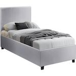 Habitat et Jardin Lit avec coffre  Carla  - 90 x 190 cm - Blanc