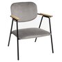Voir la diapositive 1 : ATMOSPHERA Fauteuil design en velours Dyer