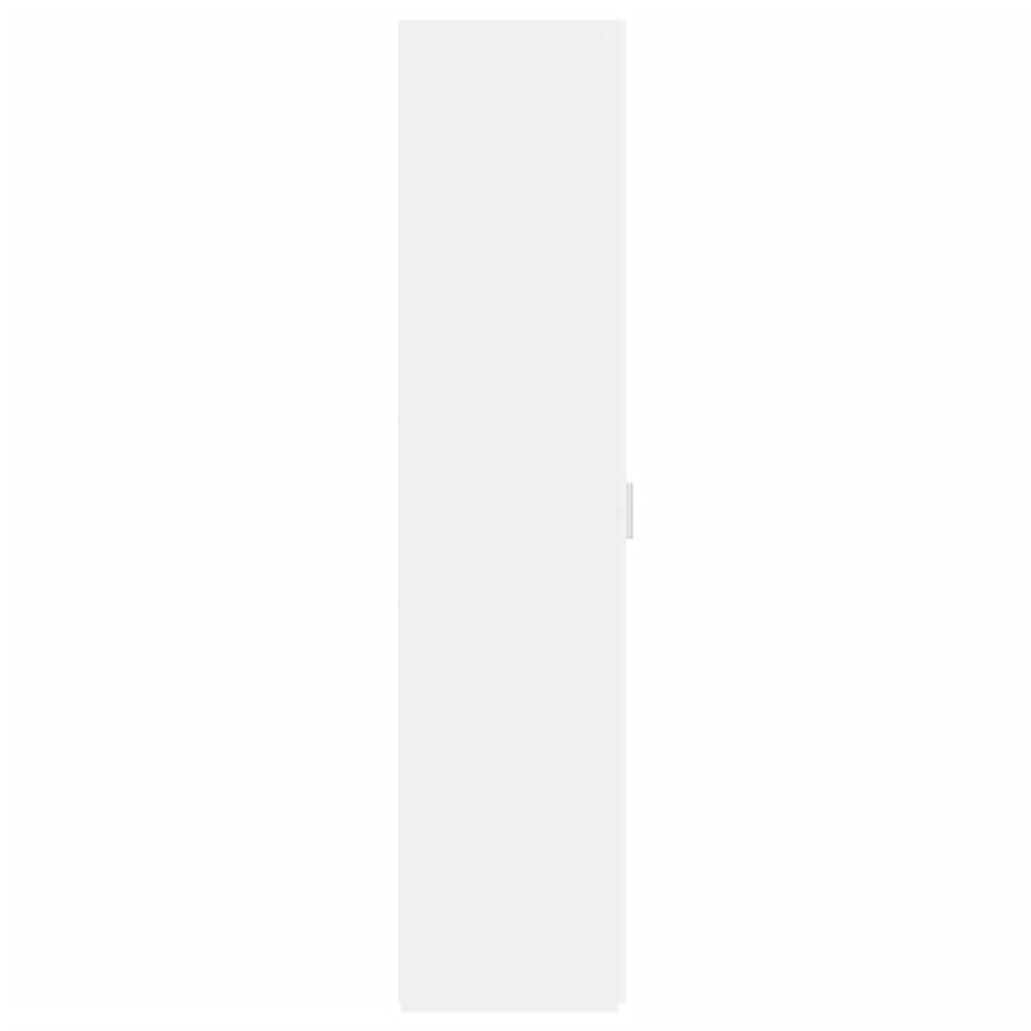 Voir la diapositive 5 : VIDAXL Buffet haut blanc 45x42,5x185 cm bois d'ingenierie