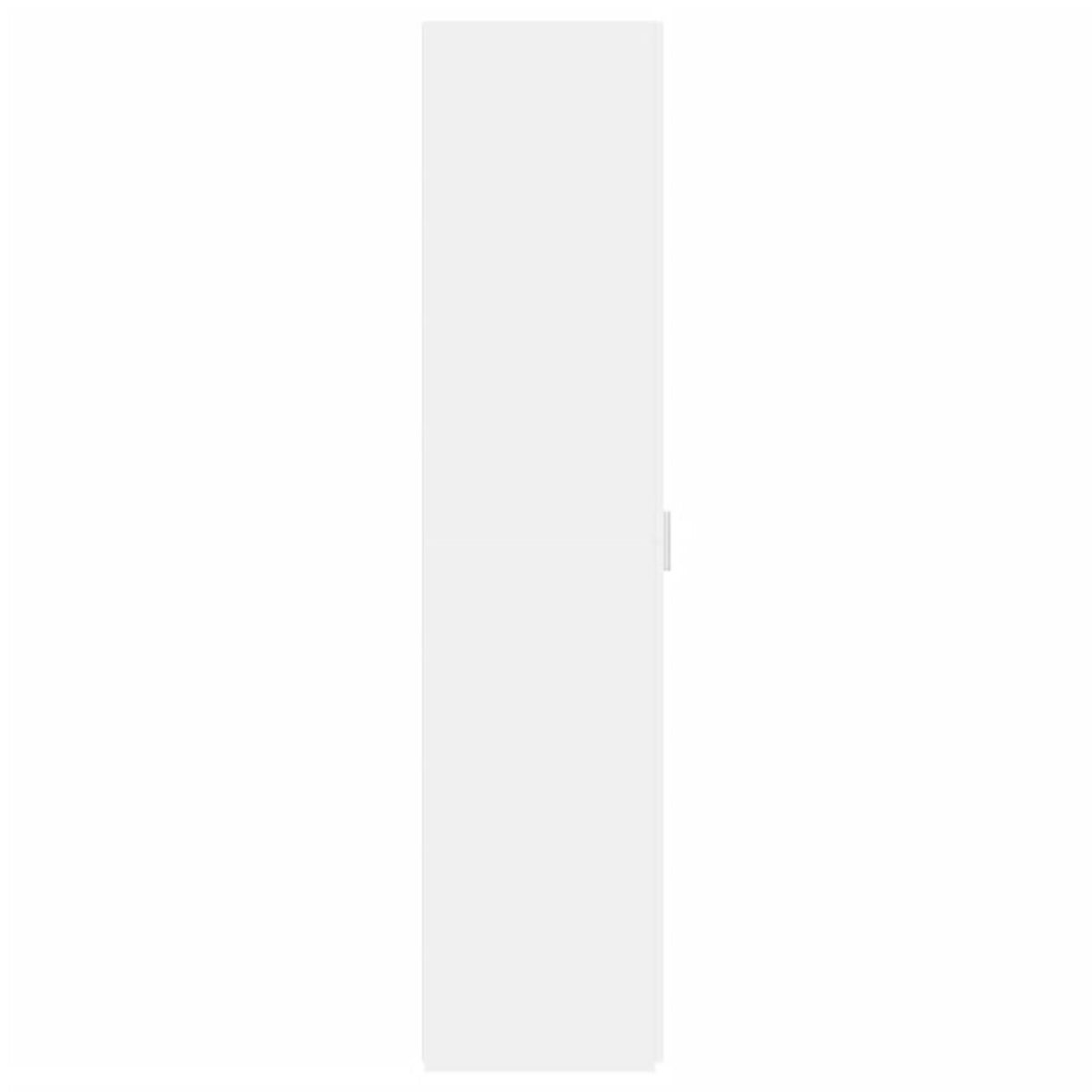 VIDAXL Buffet haut blanc 45x42,5x185 cm bois d'ingenierie