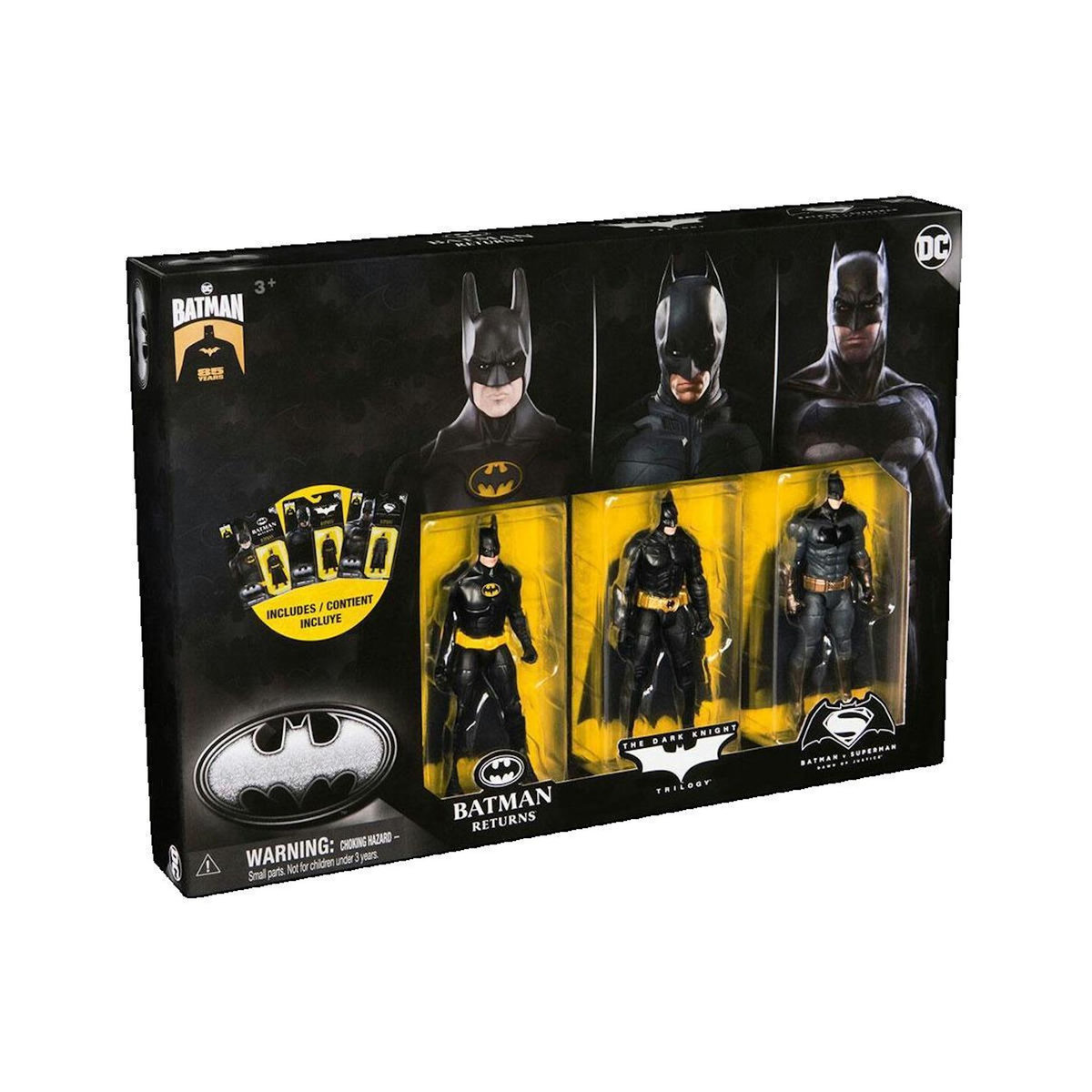 DC Direct Pack de figurines Batman Aster 85e anniversaire, 10 cm articulées