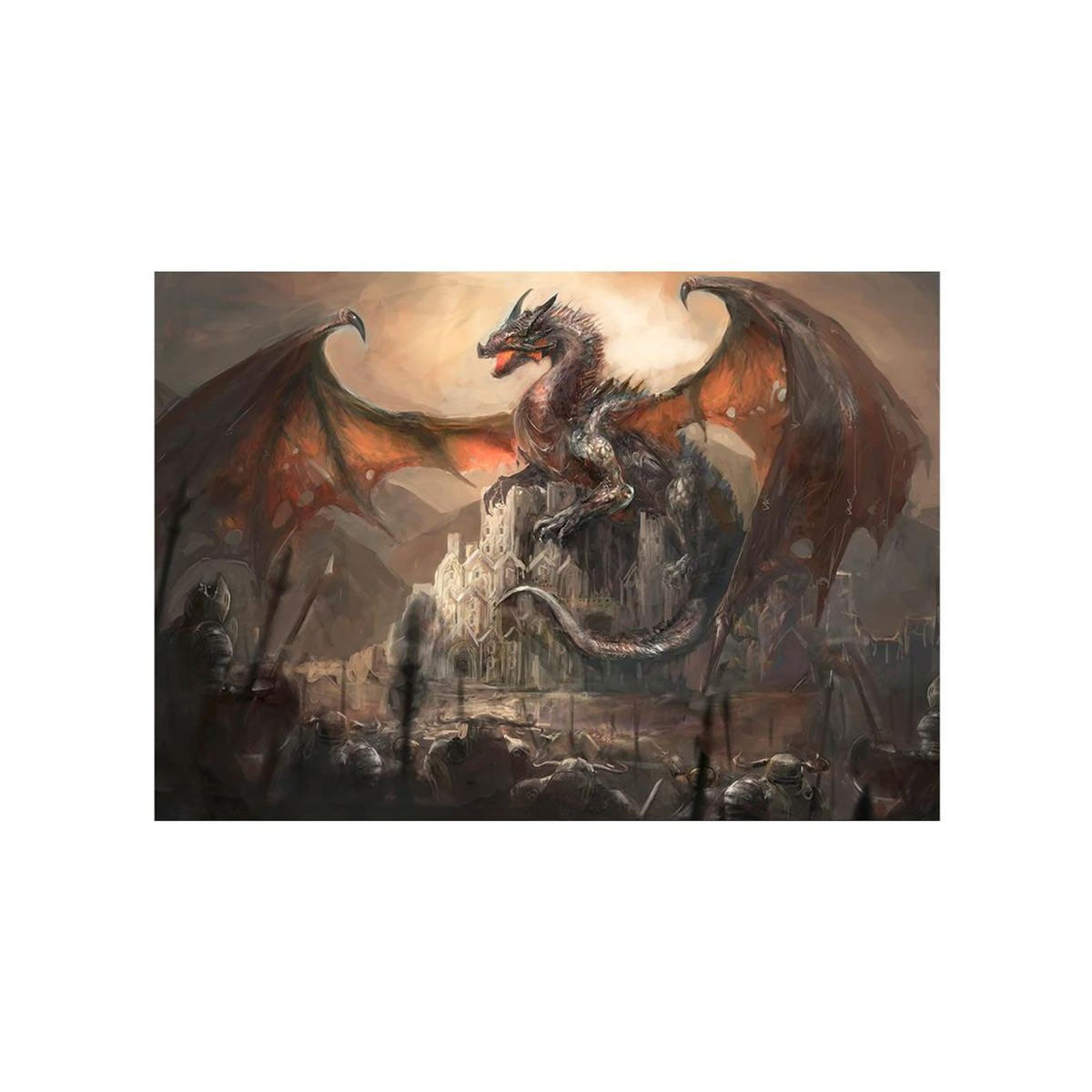 Paris Prix Papier Peint  Dragon Castle