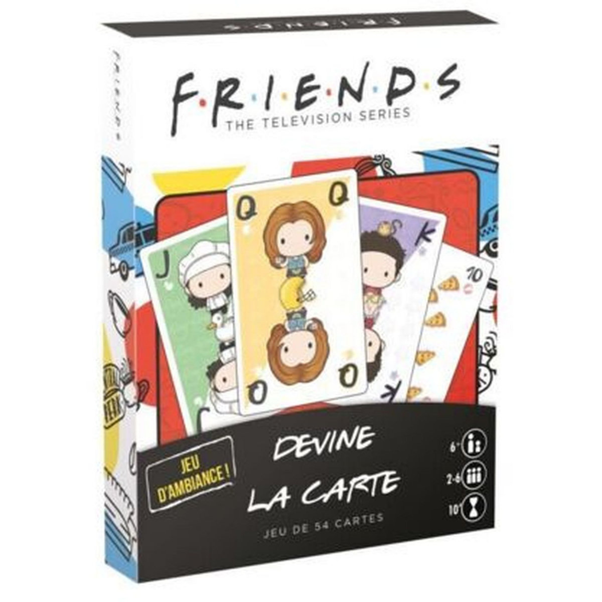 ASMODEE Jeu Devine la carte Friends 