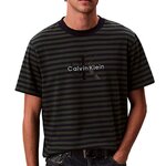 CALVIN KLEIN JEANS T Shirt /Marine Homme Calvin Klein Jeans Stripe. Coloris disponibles : Vert
