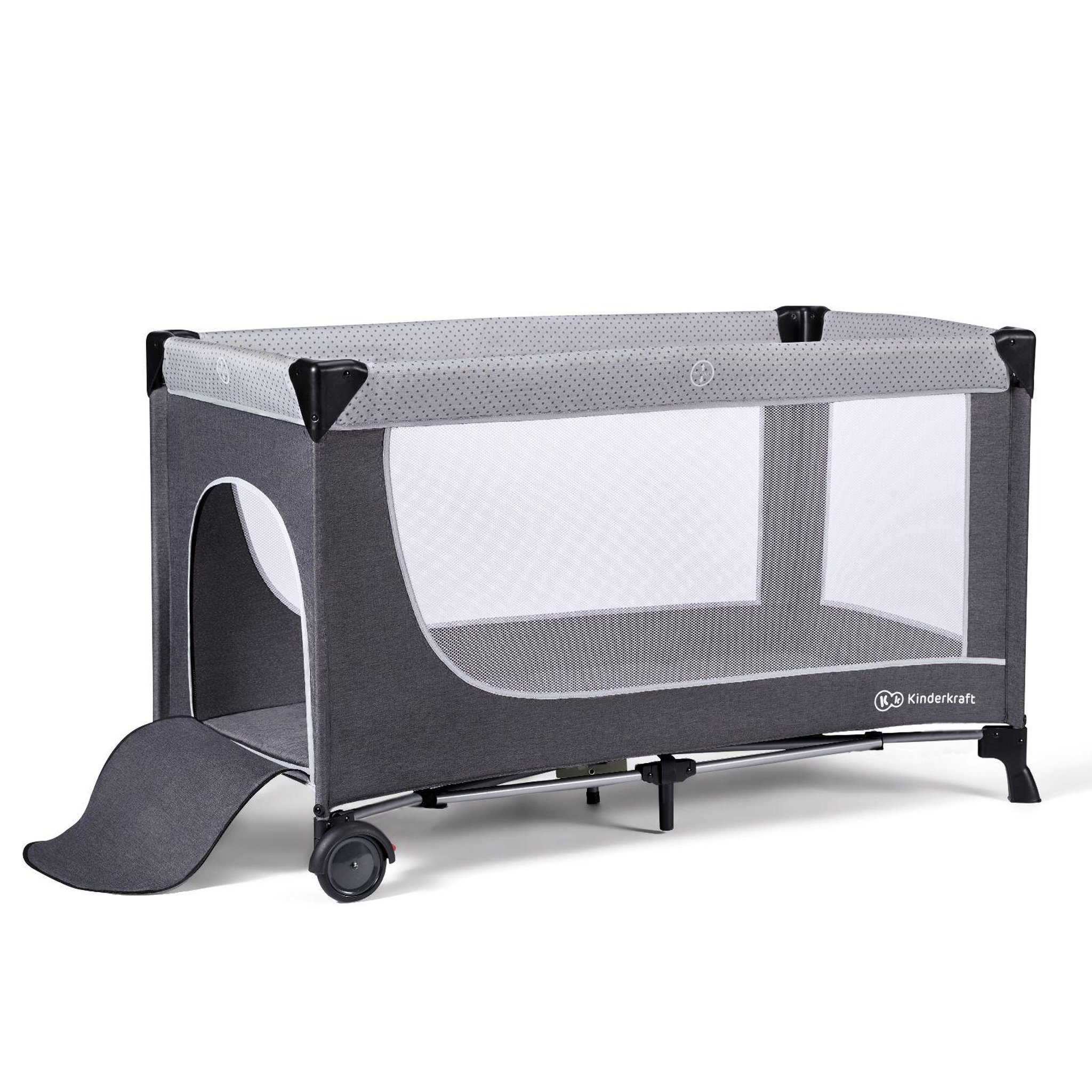 Voir la diapositive 5 : KINDERKRAFT Lit parapluie multifonction avec table à langer et accessoires