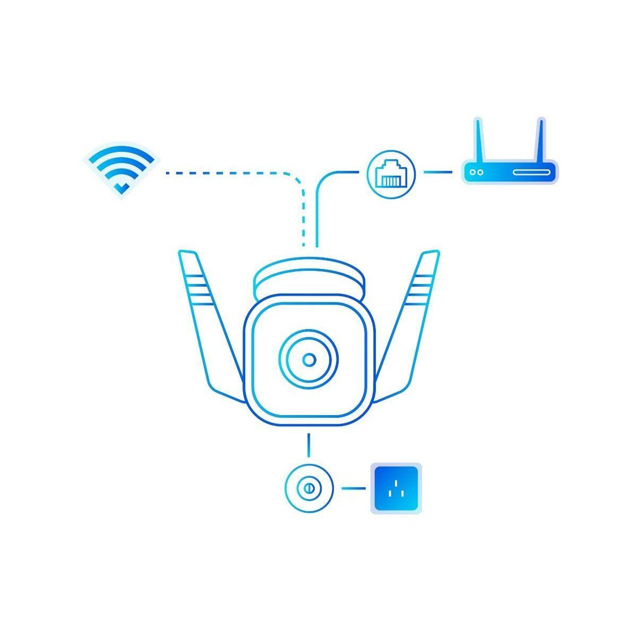Voir la diapositive 4 : TP-LINK Caméra de surveillance Wifi Tapo C310 2K 3MP