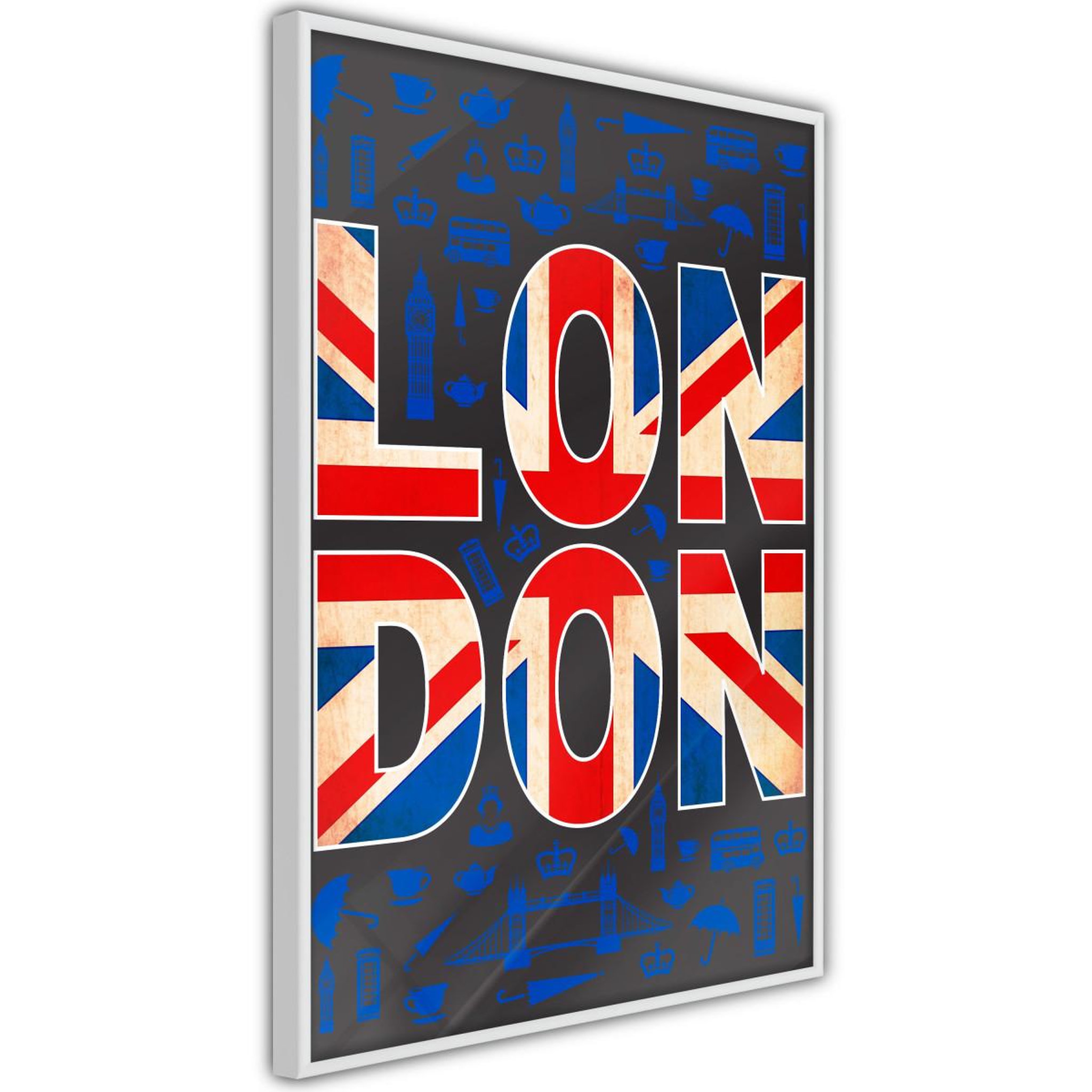Paris Prix Affiche murale encadrée  london