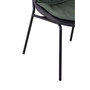Voir la diapositive 6 : Paris Prix Chaise Design  Brady  84cm Vert & Gris Foncé