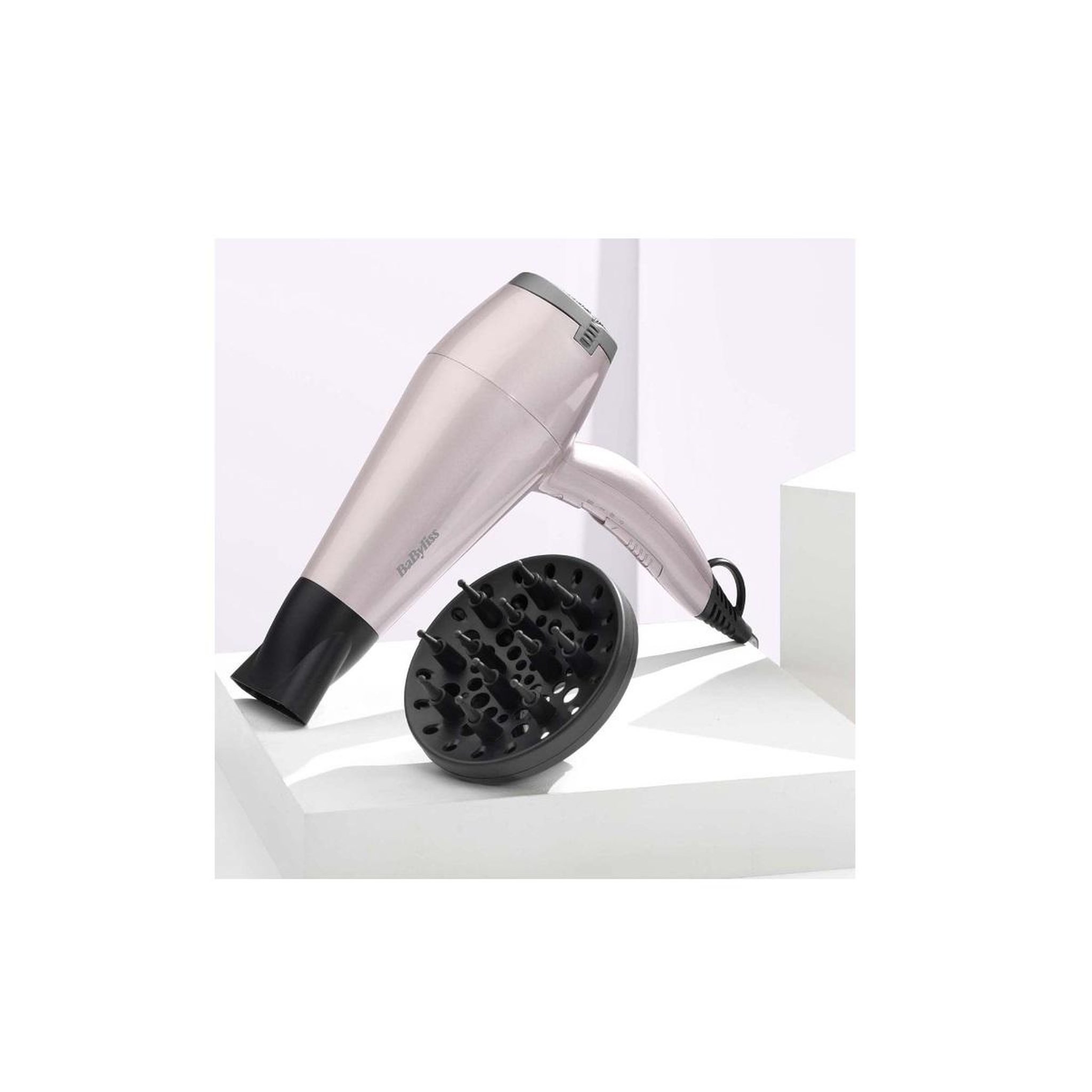 BABYLISS Sèche-cheveux 2000w rose - d216se