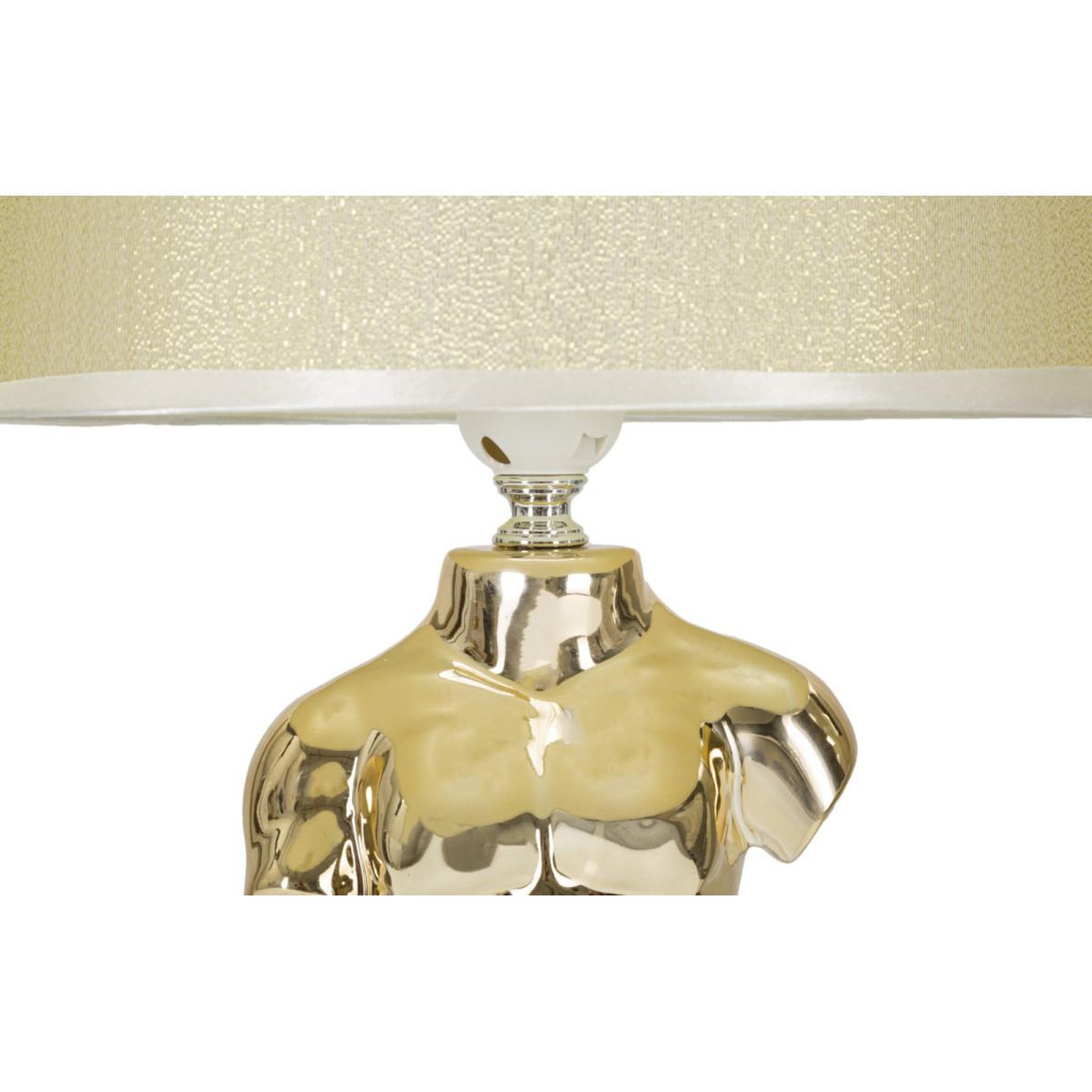 Voir la diapositive 4 : Paris Prix Lampe à poser en céramique  man  42cm or